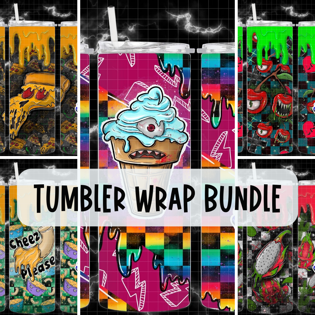 Monstrous Foods *Tumbler Wrap* Bundle