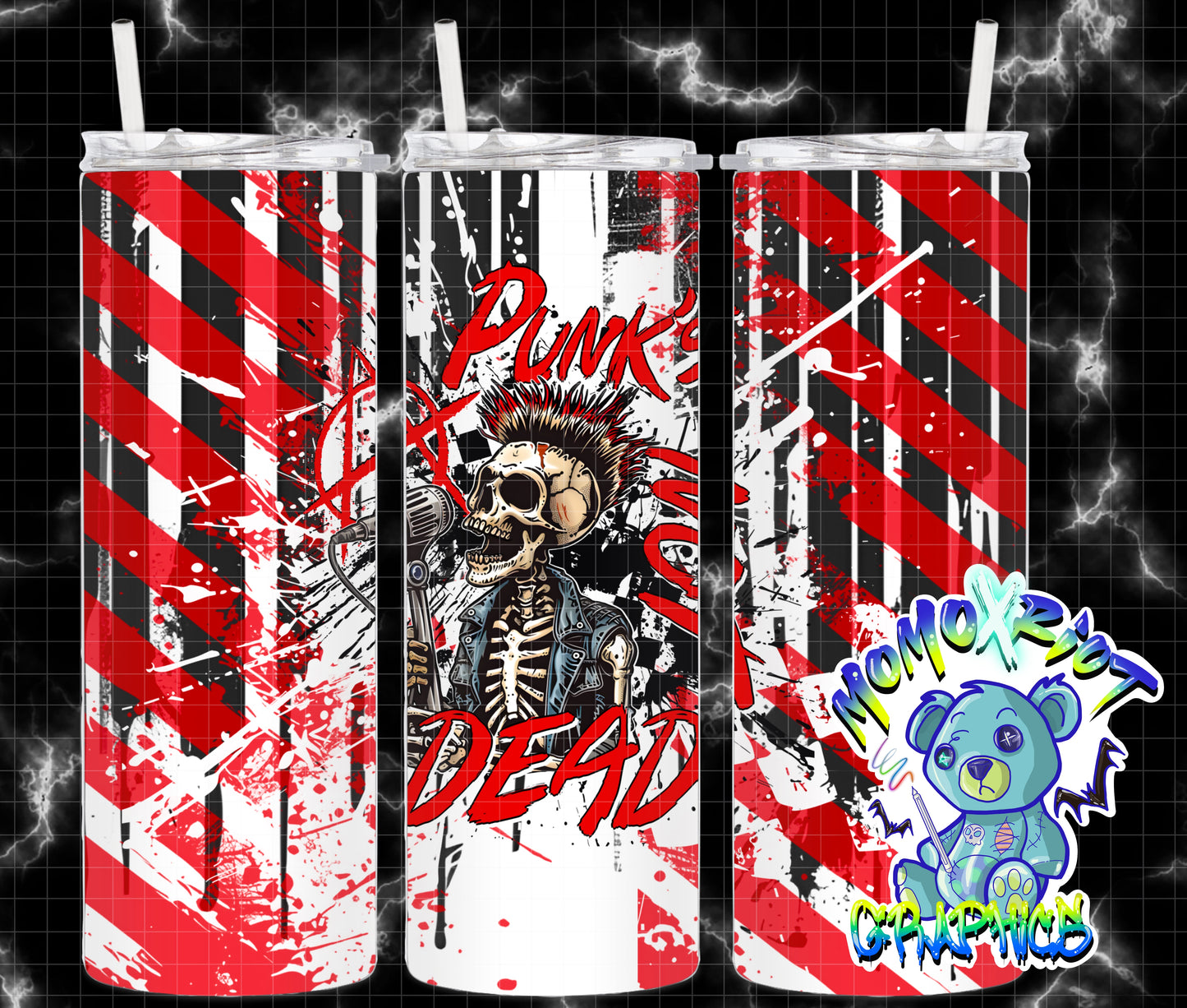 Punk’s Not Dead Tumbler Wrap