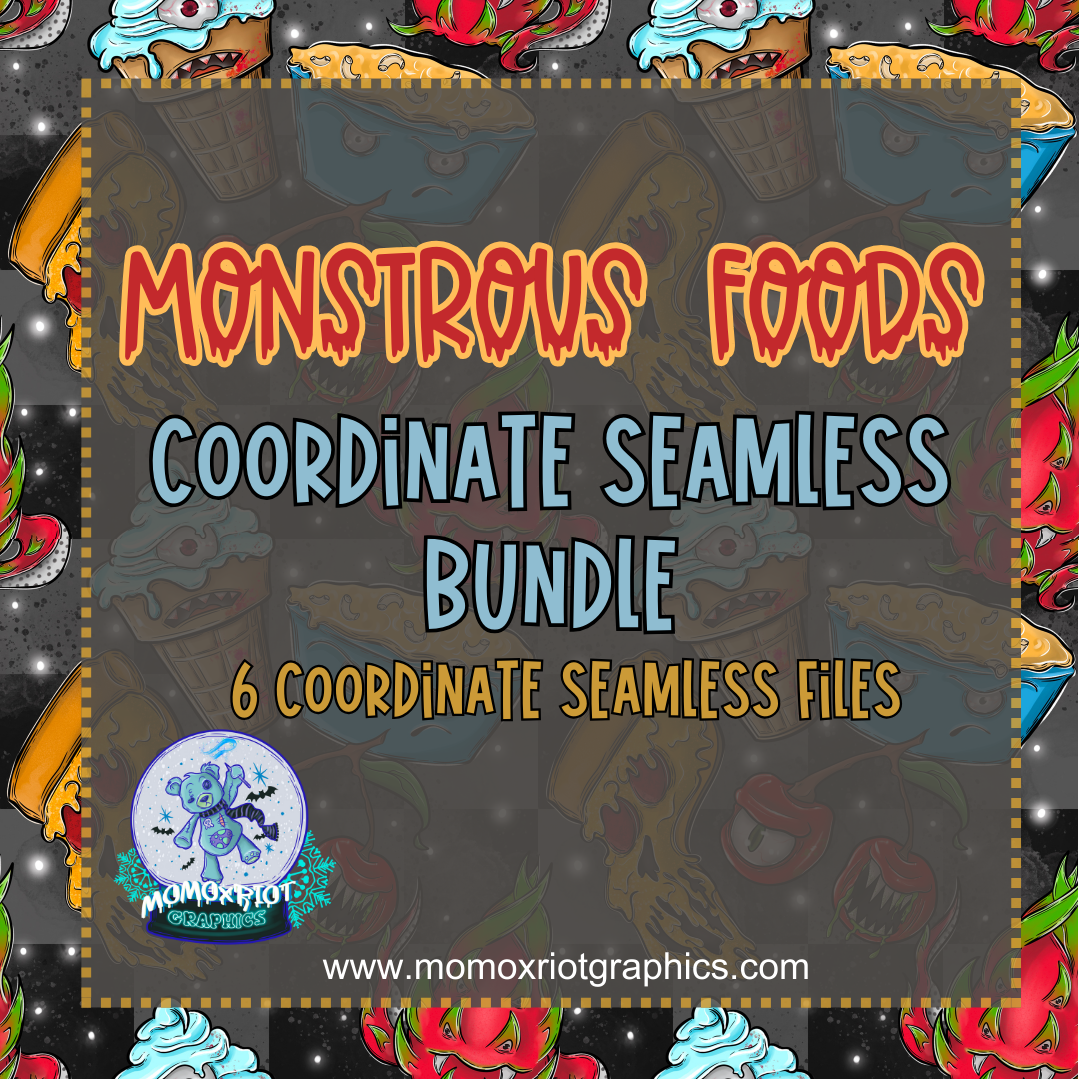 Monstrous Foods *Coordinate Seamless* Bundle