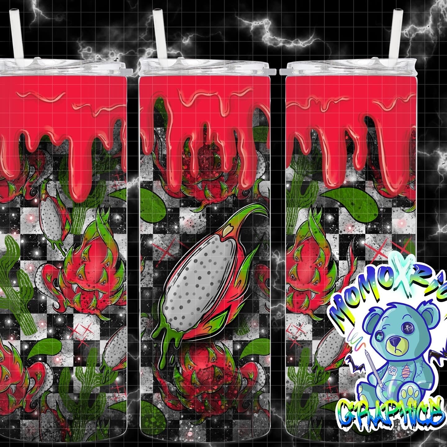 Dragonfruit Tumbler Wrap