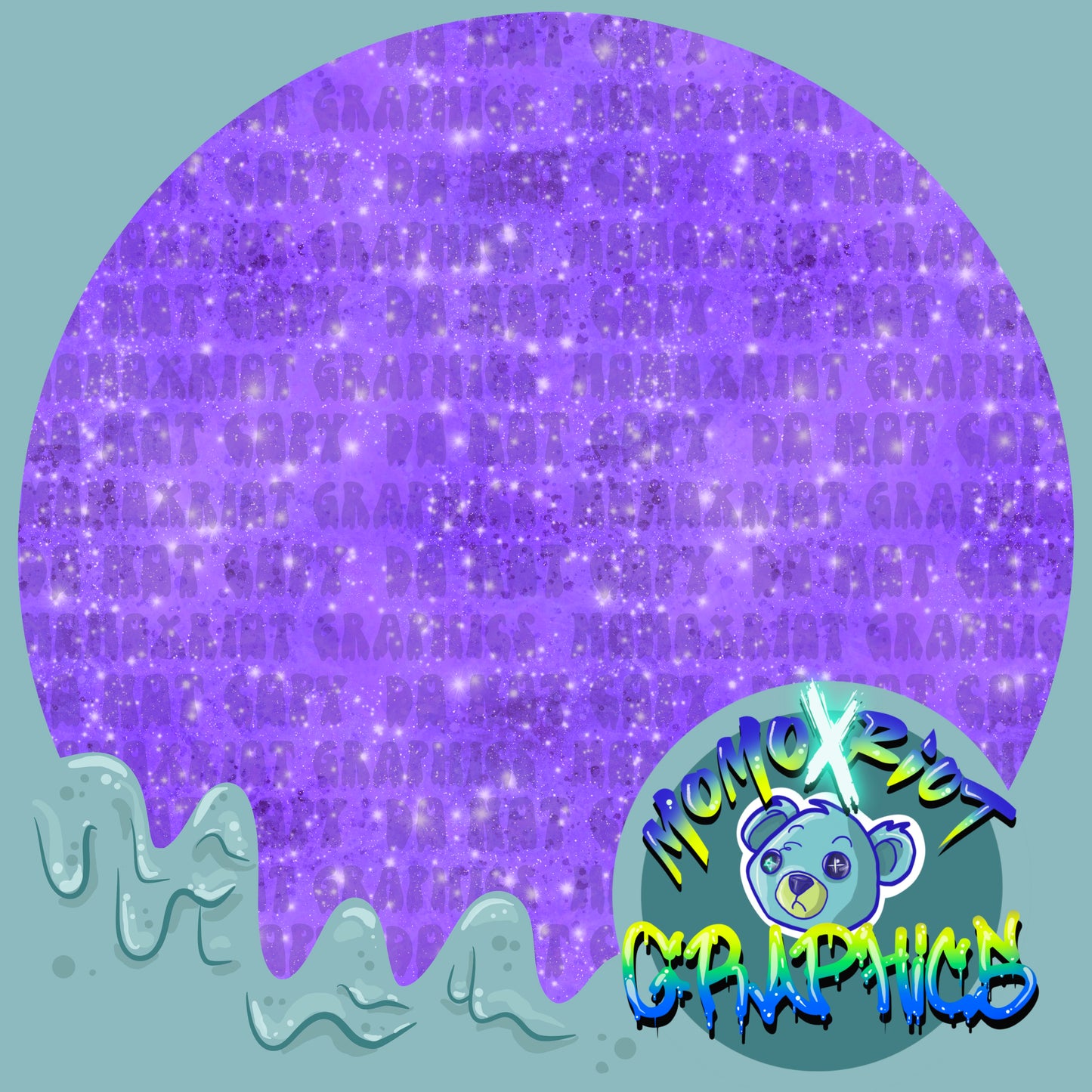 Starry Purple Coordinate Seamless File