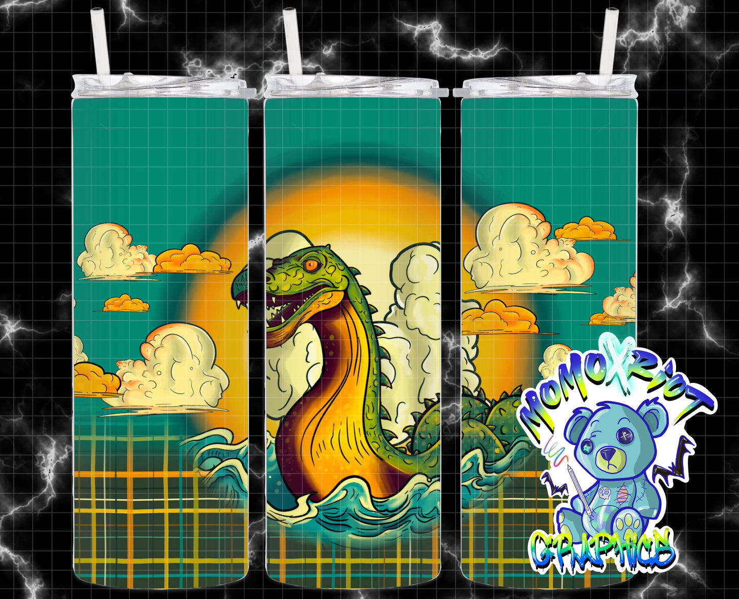 Lochness Monster Tumbler Wrap File