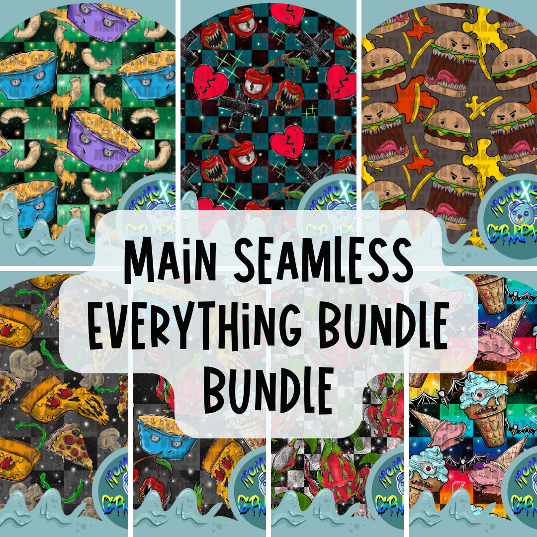 Monstrous Foods *Main Seamless* Bundle