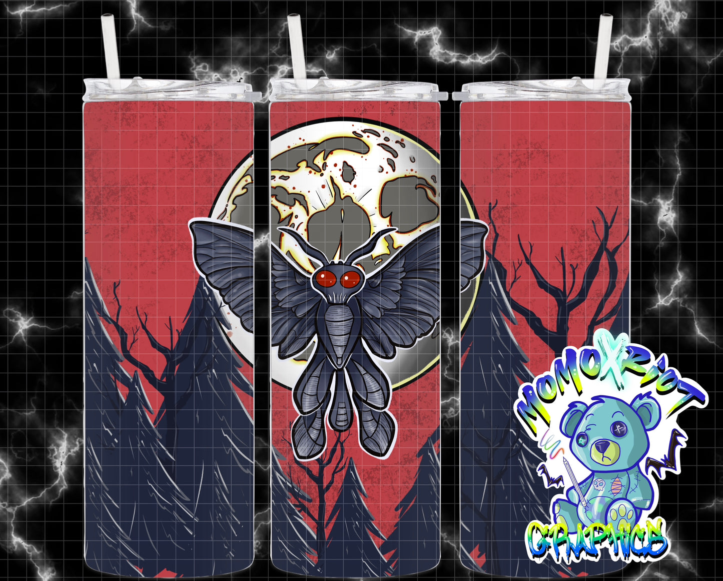 Mothman Tumbler Wrap File