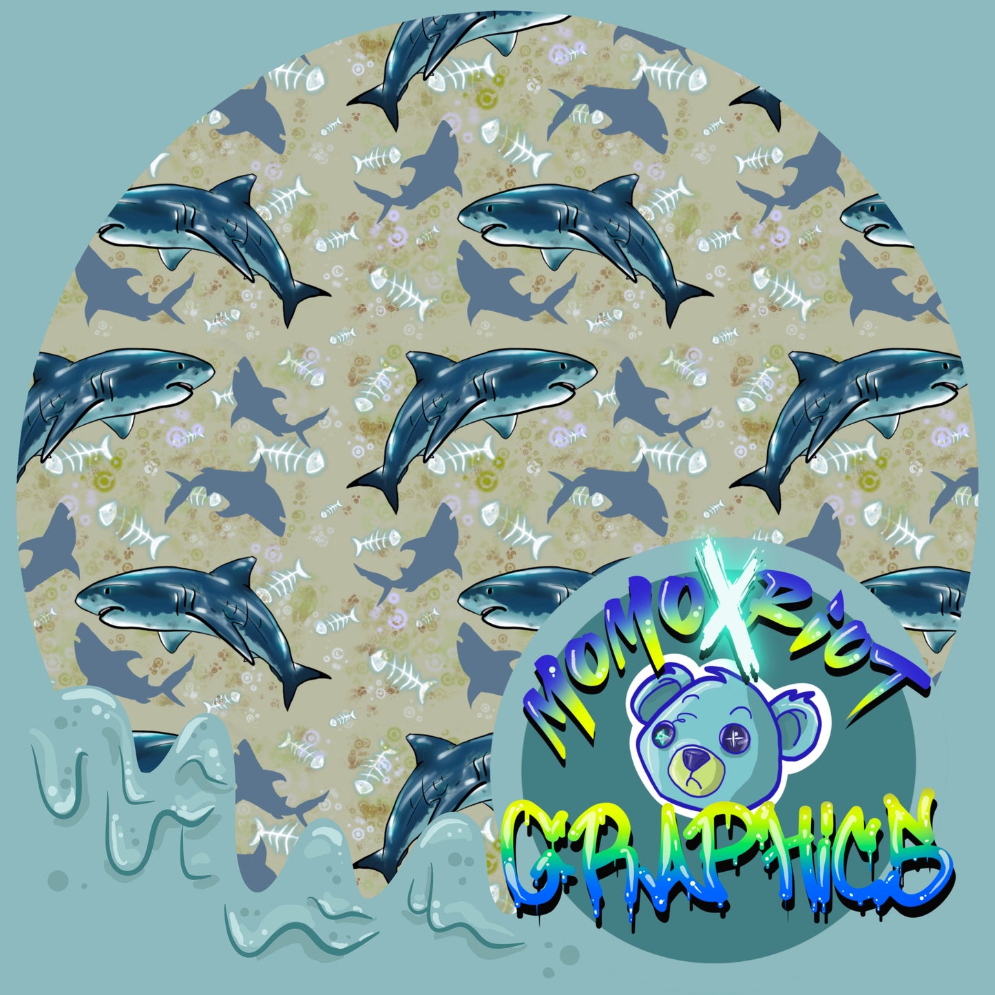 It's Sharks! Seamless File