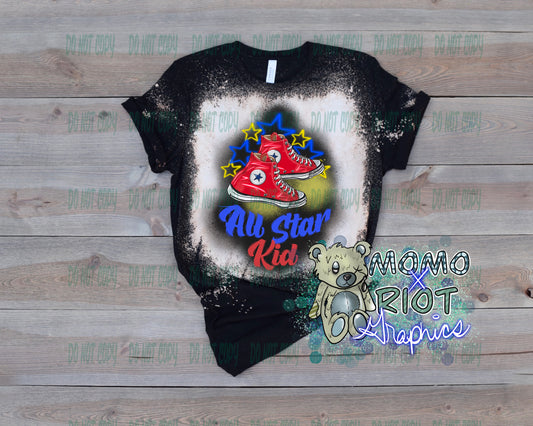 All Star Classic Kid Sublimation File