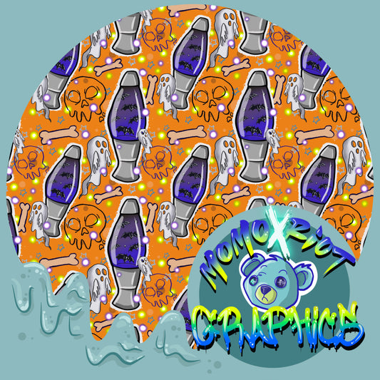 Boo Batty Lava Lamps Seamless File