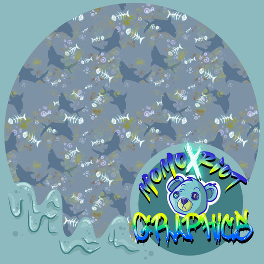 It's Sharks! Coord Seamless File