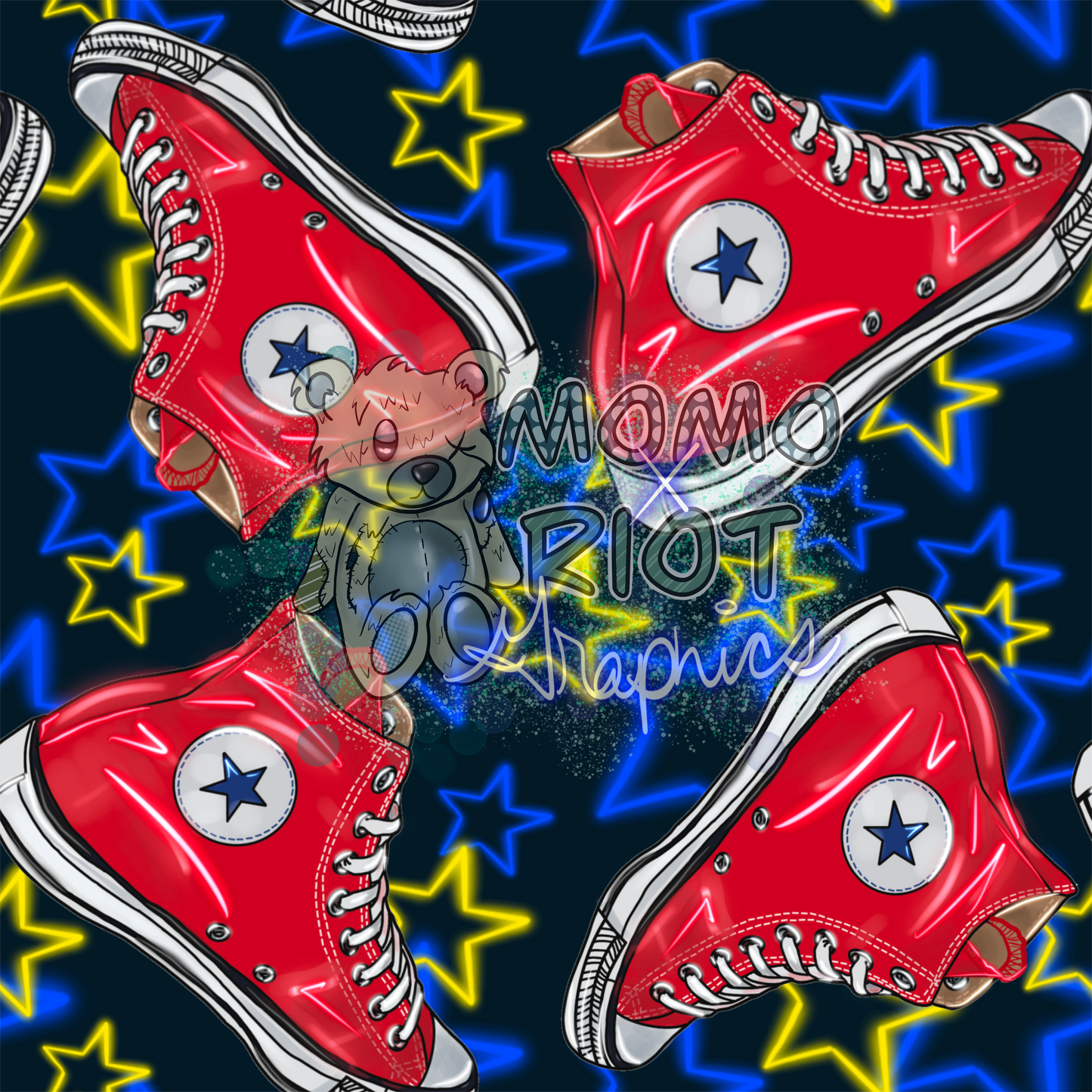 All Star Classic Shoe Seamless File